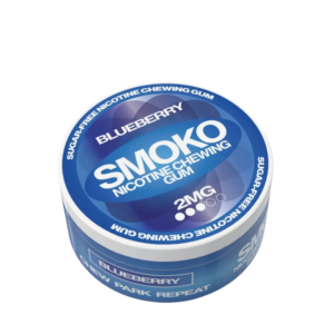 Smoko Nicotine Chewing Gum 2mg - Blueberry