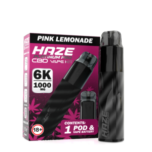 Pink Lemonade - Haze Platinum Pro CBD Vape Kit