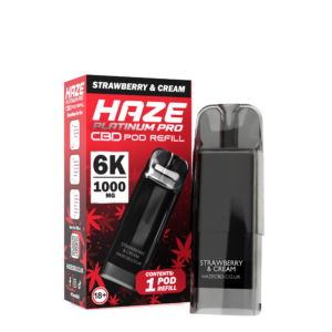 Strawberry & Cream - Haze Platinum Pro CBD Pods