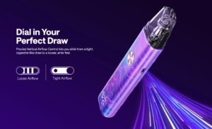 Adjustable Airflow in teh OXVA Xlim 4 Pod Vape Kit