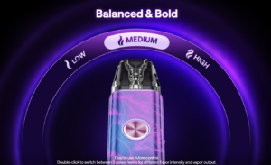 Power Modes of the OXVA Xlim 4 Pod Vape Kit