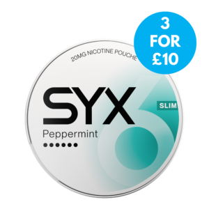 SYX 2.0 20mg Snus Nicotine Pouches
