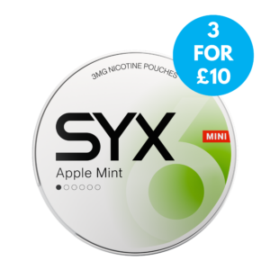 SYX 2.0 3mg Snus Nicotine Pouches